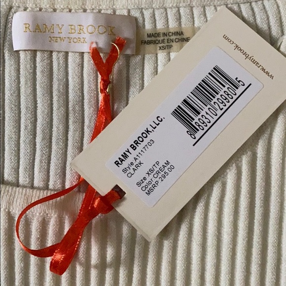 NWT Ramy Brook New York Top XS - Picture 3 of 6